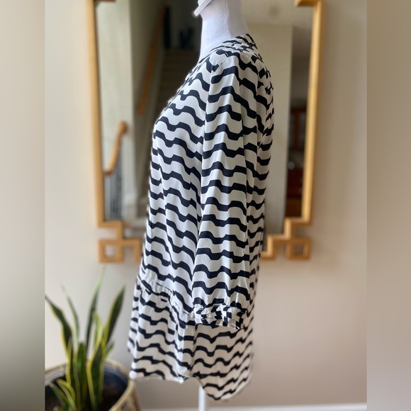 Isabella Sinclair Swizzle Striped Drawstring Tunic Women’s Size XS - Picture 4 of 12